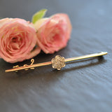 Diamond Stock Pin