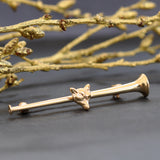 Hunting Horn & Fox Head Stock Pin