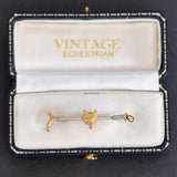 Fox Head on Whip Stock Pin