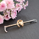 Fox Head Stock Pin