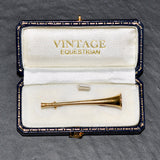 Hunting Horn Stock Pin