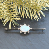 Opal & Diamond Stock Pin