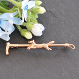 Running Fox Stock Pin