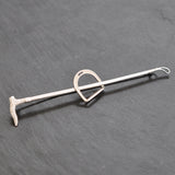 Silver Stock Pin