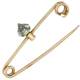 Diamond Set Fox Head Stock Pin