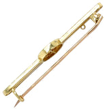 Ruby Yellow Gold Stock Pin