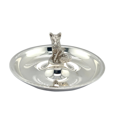 Silver Fox Trinket Dish