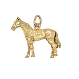 Gold Horse Charm