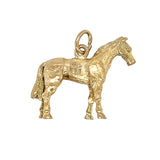 Gold Horse Charm