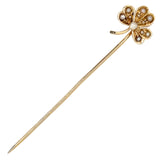 Gold Clover Tie Pin