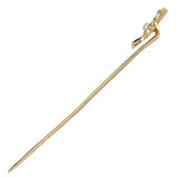 Gold Clover Tie Pin