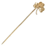 Gold Clover Tie Pin