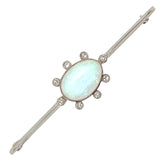 Opal & Diamond Stock Pin