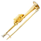 Hunting Horn & Fox Head Stock Pin