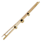 Sapphire & Diamond Stock Pin