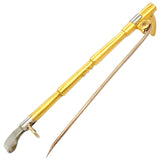 Cane Whip Stock Pin