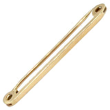 Gold Bar stock Pin