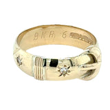 Diamond Buckle Ring