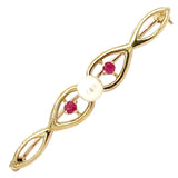 Pearl & Ruby Stock Pin