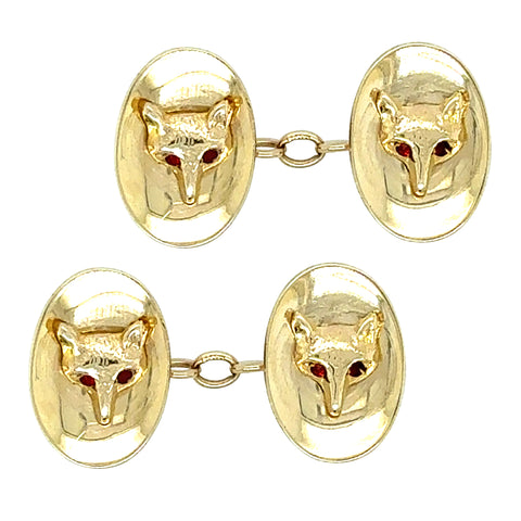 Fox Head Cufflinks