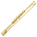 Sapphire & Diamond Stock Pin