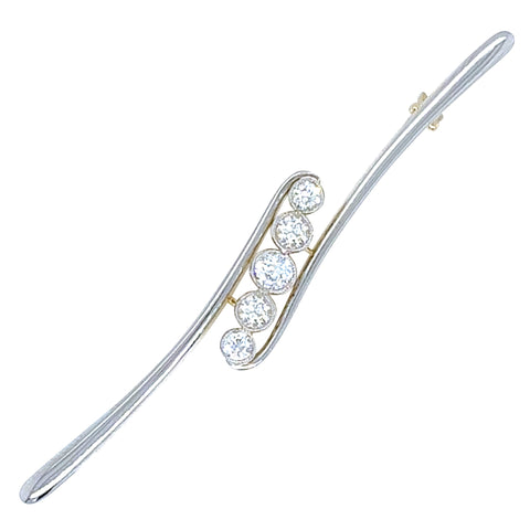 Diamond Stock Pin