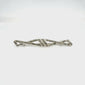 Silver Marcasite Stock Pin
