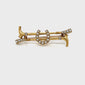 Whip & Horse Shoe Stock Pin