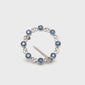 Sapphire Circle Stock Pin