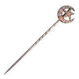 Coral & Pearl Stick Pin