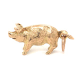 Gold Pig Charm