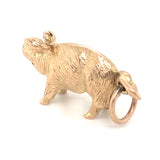 Gold Pig Charm