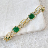 Gold Horse Link Bracelet