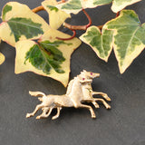 Horses Brooch