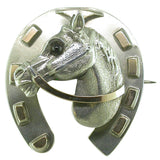 Victorian Horse Head Brooch