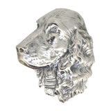 Vintage Dog Head Brooch