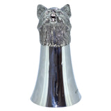 Silver Fox Head Stirrup Cup