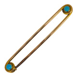 turquoise stock pin