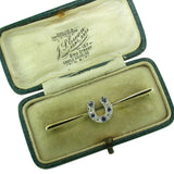 Sapphire & Diamond Stock Pin