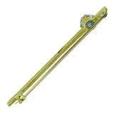 Blue Zircon Yellow Gold Vintage Stock Pin