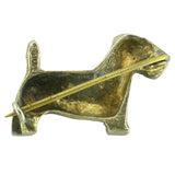 Terrier Brooch