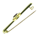 Amethyst & Pearl Stock Pin