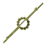 Yellow Gold Pearl Stock Pin