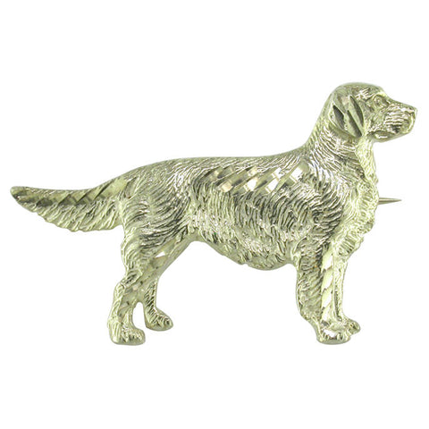 Retriever Brooch