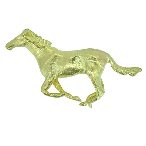 Galloping Horse Brooch