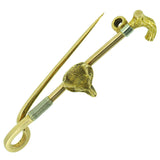 Fox Head Stock Pin