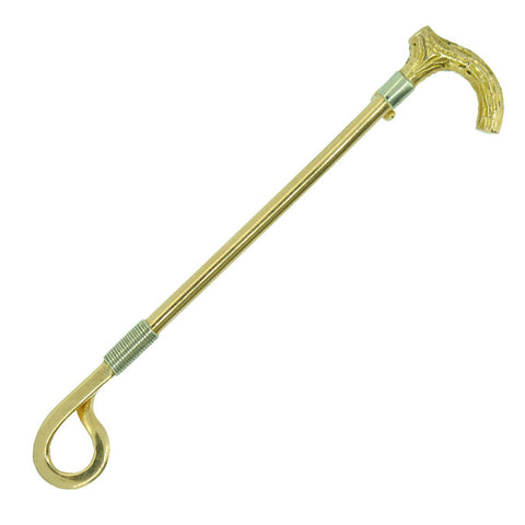 Gold Whip Hunting Stock Pin