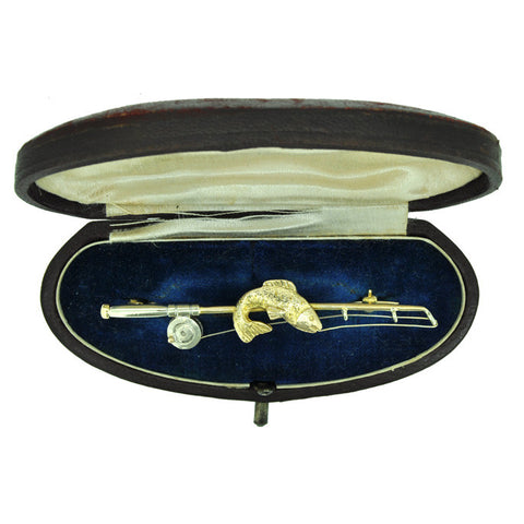 Fishing Brooch/Tie Pin