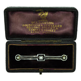 Pearl & Diamond Stock Pin
