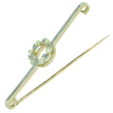 Pearl & Diamond Stock Pin